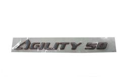 KYMCO AGC 50 GOVDE KAPAK ETIKETI"AGILITY 50"
