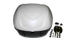 KYMCO ARKA CANTA KOMPLE (BEYAZ)