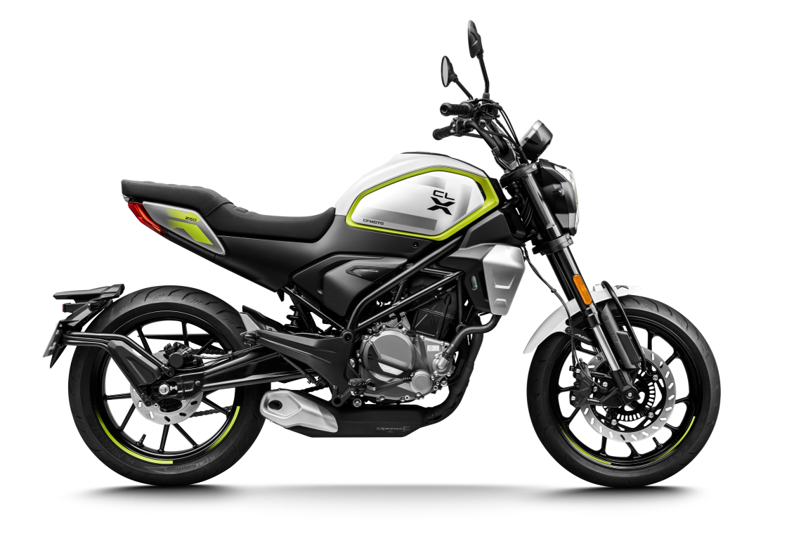 CFMOTO 250CL-X – Nebula-Beyaz