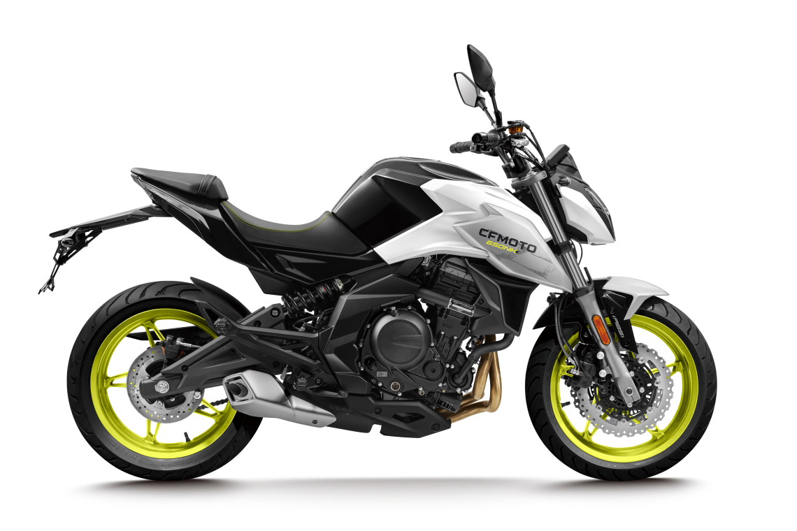 CFMOTO 650NK – Nebula-Beyaz