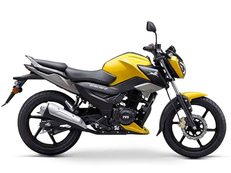 TVS Raider 125 – Fiery Yellow
